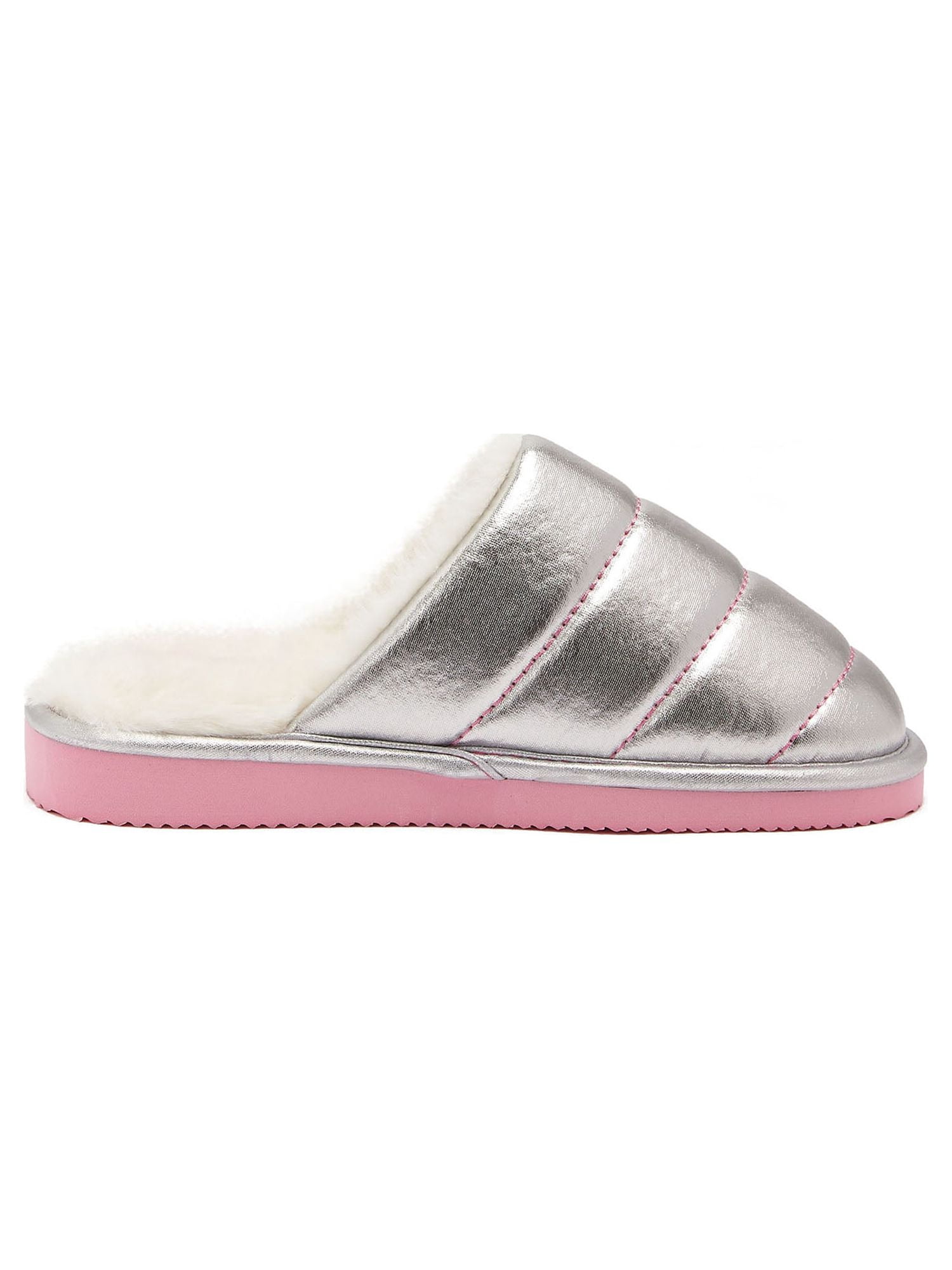 Justice Little & Big Girls Slip-on Scuff Slippers, Sizes 13-6