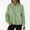 A02_Green, variant on Yghzkop Jacket for Women Full Zip Front Sweatshirts Long Sleeve Pocketed Hoodie Alternative Casual Sporty Outerwear Solid Color Fleece Lined Pullover Top Warm Winter Athleisure Layer