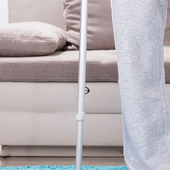 Pawsdot 4Pcs Cane Holder Walking Stick Accessories with Non Slip C Shape Latch Clamp for Secure Grip