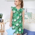 thumbnail image 4 of Gaeub Robe de Pyjama pour Filles à Imprimé Moutons Zzz, Tenue de Nuit Confortable, Robe de Pyjama Imprimée pour Dormir, Tenue de Détente, Fêtes-Xx-Grand, 4 of 6