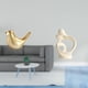 thumbnail image 2 of Figura de pájaros,Figura de pájaro dorado,decoración del hogar,estatua de animal,Estatua abstracta,Estatua de resina para decoración del hogar,escultura de pareja,Decoraciones de figuras de, 2 of 8
