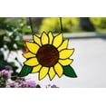 thumbnail image 6 of BOXCASA Sunflower Gift Stained Glass Window Hanging,Handmade Sunflower Decoration for Kitchen Window, Birthday Gift Housewarming Gift for Women,Gift for Mom,Grandma 5×6 INCH…, 6 of 8