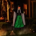 thumbnail image 7 of ShengapQ Halloween Decorations Luminous Witch Hanging Prop Terrifying Outdoor Décor Scary Voice Activation Ghost Toy, 71in, 7 of 7