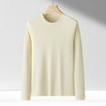 thumbnail image 4 of Women's 100% Supima Cotton Crew Neck Long Sleeve Casual Top, 4 of 4