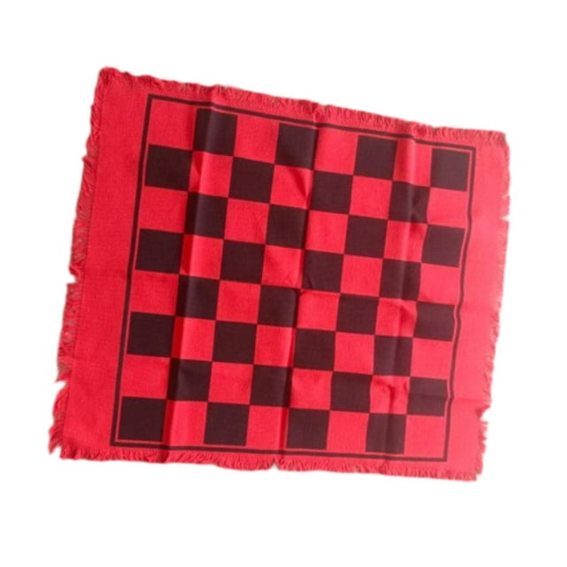 serony Giant Checkers Board Game Mat 3 Toe Game 1 Mat Rug Mat in Board Game red
