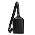 thumbnail image 1 of Bolso bandolera de cuero Bolso de pecho para mujer bolso bandolera simple de un solo hombro, 1 of 5