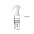 thumbnail image 2 of Jewelry Cleaner Spray 120Ml Professional Gold Diamond Tarnish Remover Gentle Polishing Solution Safe All Metals Gemstones Father's Day Gift Home Care, 2 of 9