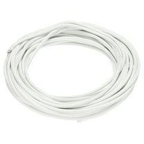 10 Meter/32.8ft 20AWG High Temp Wire, Flexible Mica Cable, Insulated High Temperature Braided Wire White