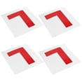 thumbnail image 4 of 4pcs Car Stickers L Shaped Sticker Student Driver Sticker Adhesive Car Decals, 4 of 7
