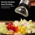 thumbnail image 4 of Molinillo de pimiento de sal de sal de acero inoxidable Molino desmontable 1200mAh Herramienta de molienda de batería de litio con luz LED 206 4.2V 140ml Scienceny HA010602-02B, 4 of 6