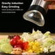 thumbnail image 4 of Molinillo de pimiento de sal de sal de acero inoxidable Molino desmontable 1200mAh Herramienta de molienda de batería de litio con luz LED 206 4.2V 140ml Inevent HA010602-02B, 4 of 6