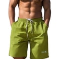 thumbnail image 1 of Pantalones cortos cargo holgados informales para hombre: pantalones cortos deportivos de verano para la playa y el entrenamiento, 1 of 4