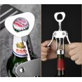 thumbnail image 3 of Stainless steel wing corkscrew corkscrew and beer cap corkscrew remover for kitchen restaurant castle and bar, black, 3 of 3