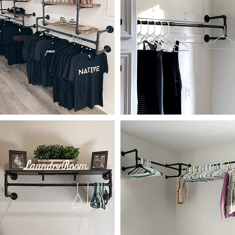 Heavy Duty Pvc Pipe Clothes Hanger Industrial Pipe Clothing Rack