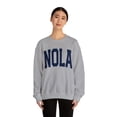 thumbnail image 3 of NOLA New Orleans Louisiana Moving Trip Vacation Sweatshirt, Gifts, Crewneck, 3 of 7
