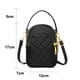 thumbnail image 2 of Hukapapa bolso para teléfono móvil bolso de mujer 2023 nuevo estilo bolso cruzado moda todo portátil un hombro negro, 2 of 5
