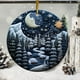 thumbnail image 5 of Adorno Colgante Navideño Acrílico de 8 Cm (3.15 Pulgadas) | Impresión Duradera a Doble Cara | Regalo Navideño para Familiares y Amigos | Decoración para Árbol, Pared y Espejo Retrovisor de Coche, 5 of 6