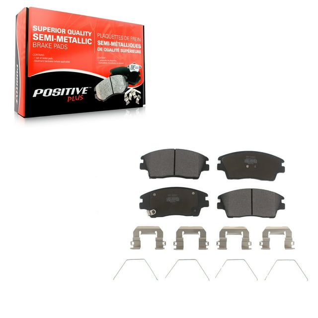 Positive Plus Front Semi-Metallic Disc Brake Pads PPF-D1847 for Car Hyundai Elantra Tucson Kia Sportage