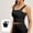 #087-Black, variant on Womens Workout Crop Top Sports Bra Short Sleeve with Built in Bra Push Up Elastic for Running Yoga Daily Gift