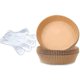 thumbnail image 1 of Revestimiento de papel desechable para freidora de aire, revestimientos para freidora de aire, papel pergamino antiadherente Compatible con cocina para hornear St, 1 of 1
