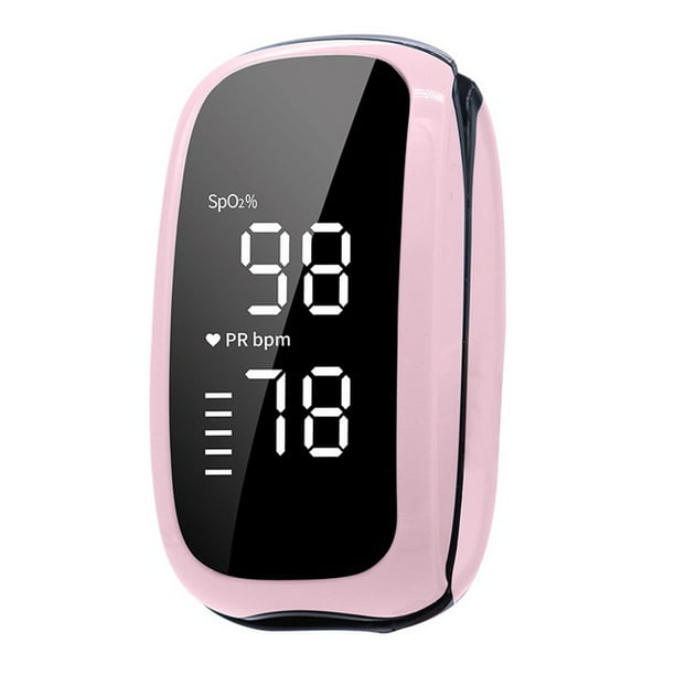Oxímetro De Pulso De Dedo Recargable USB SpO2 PR Médico Oxígeno En Sangre Monitor De Salud De Ritmo Cardíaco Niños Adultos