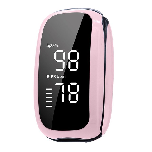 Oxímetro De Pulso De Dedo Recargable USB SpO2 PR Médico Oxígeno En Sangre Monitor De Salud De Ritmo Cardíaco Niños Adultos