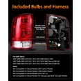 thumbnail image 2 of Luz trasera de freno trasero compatible con OKLPF GMC Sierra 07-14, 2 of 6