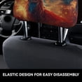 thumbnail image 6 of 2 PCS Car Headrest Cover, Celestial Stag Cosmic Glow Soft Car Seat Head Rest Cover Protector Interior Car Accessories Seat Covers for Cars Truck Auto Only Covers, 6 of 8