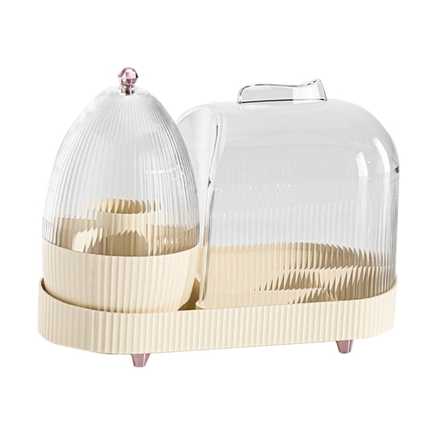 Organizador de maquillaje giratorio 360 degree Salvador soporte para brochas de maquillaje