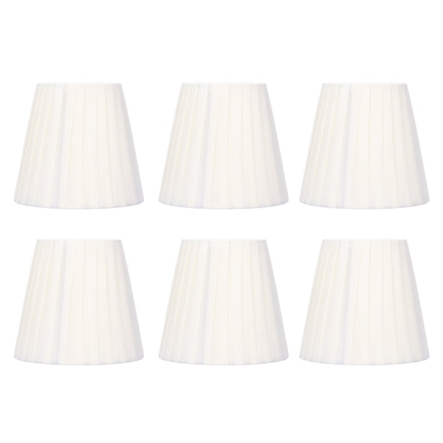 6Pcs Lamp Shade Cloth Crystal Chandelier Wall Light Modern Simple Household Supplies