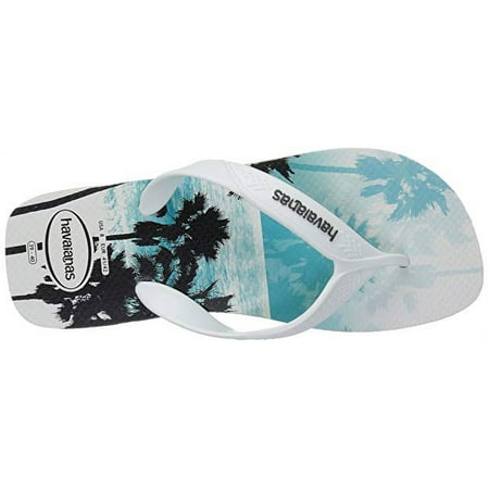 Havaianas Unisex Surf Sandals 4000047, White/White/Black, 41/42