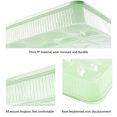 thumbnail image 2 of Contenedores Caja de almacenamiento de huevos de 24 rejillas Soporte para huevos de albóndigas de refrigerador (verde claro) Ehuebsd Libre de BPA, 2 of 7