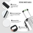 thumbnail image 4 of fundas para asas de equipaje para maletas: etiquetas identificadoras con diseño de camaleón y lagarto, fundas para asas de equipaje, accesorios esenciales de viaje para equipaje de avión., 4 of 6