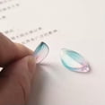 thumbnail image 6 of U8MO 10pcs 21x12mm Petal Crystal Glass Loose Pendants Beads For Jewelry Findings DIY-12# Jade Peach, 6 of 8