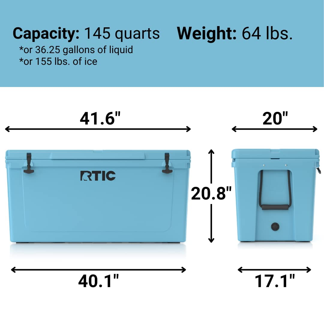 RTIC Cooler Review 65 Qt Ice Test Comparison Vs OtterBox, Kong & Techni Ice  