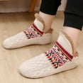 thumbnail image 2 of Fuzzy Warm Slipper Socks for Men Women Winter Thermal Floor Socks,Cozy Fleece Soft Lined Non-slip Knitted Adult Carpet Sox, 2 of 4