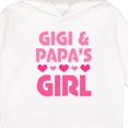 thumbnail image 3 of Inktastic Gigi and Papa Girl Cute Granddaughter Toddler Hoodie, 3 of 4