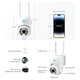 thumbnail image 4 of 360 ° Cámara De Vigilancia De Seguridad Al Aire Libre 5g Blanco, 4 of 4