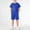 Blue, variant on Spazoro Boys Active Shorts Set, 2 Piece Quick Dry Gym Athletic Breathable T-Shirt and Shorts Set for Kids Blue Size 11-12