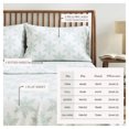 thumbnail image 4 of Great Bay Home Lodge Flannel Sheet Set - 100% Turkish Cotton - Double Brushed - Queen, Snowflake - Simple White, 4 of 6
