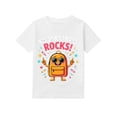 thumbnail image 2 of Boy's/Girls "Kindergarten Theme Cotton Graphic Tees, Back To School Clothes Girls, Summer Tops With Cute Backpack Design, Gift For First Day of School, Fun and Playful Fashion" Kids Clothes, 2 of 6