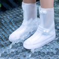 thumbnail image 4 of LCXmlly Artificial Flower 2Pcs Rain Nonslip Button Closure High Tube Outdoor Shoes Protector Waterproof, 4 of 6