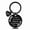 XKYX042Keyring All black, variant on Keychain Charms for Female Besties & Sisters - Christmas Gifts with Engraving - Metal Keychains Wholesale