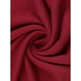 thumbnail image 5 of INSPIRE CHIC Women's Ruffle Nightshirt Maternity Sleeveless Sleepshirt Pleated Loose Nightgown XS Burgundy, 5 of 6