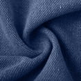 thumbnail image 6 of ShaoRunShi Womens Denim Peplum Tops Puff Sleeve Bow Tie Front Blouses Dressy Casual Jean Babydoll Shirts, 6 of 8