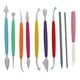 thumbnail image 2 of 10pcs Más Grave Pasta De Azúcar Para Decorar La Torta De La Magdalena De Modelado Pastelería Kit De Bricolaje Soledad herramienta de la torta, 2 of 8