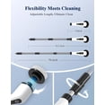 thumbnail image 4 of Electric Spin Scrubber for Cleaning Bathroom: Cordless Power Shower Scrubber - Electric Cleaning Brush for Tile Tub, 4 of 7