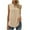 Womens Beige Tank Tops, variant on Women's Summer Tank Tops Sleeveless Shirts for Girls Notch V-Neck Blouse Solid Color Print Tops Tunic Comfy Camisole Casual Lace Crochet Camis Vest Sales Wine XXL