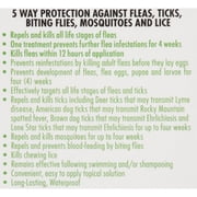 Advecta 3 Tick, Flea, and Mosquito Repellent and Treatment for Medium Dogs, 4 Monthly Doses