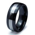 thumbnail image 1 of Céramique avec Incrustation d'Argent Sterling - Taille 9, 1 of 1